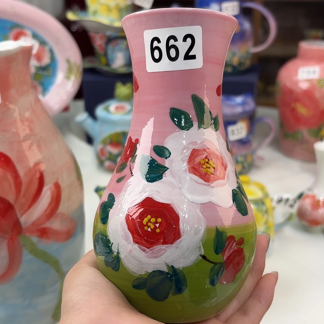 景德镇手绘高温釉下彩陶瓷茶具