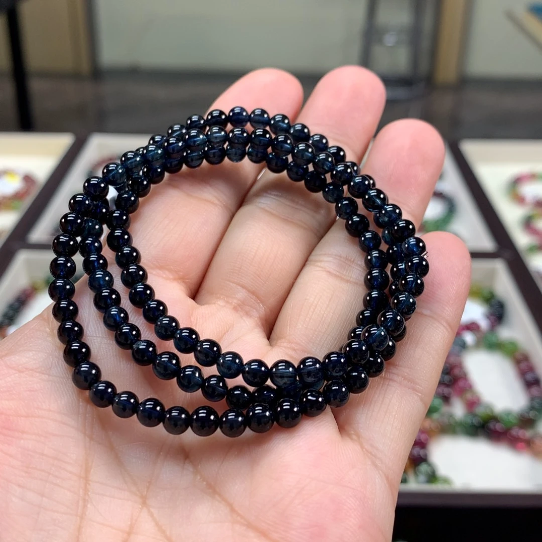 未镶嵌手链碧玺4.8左右