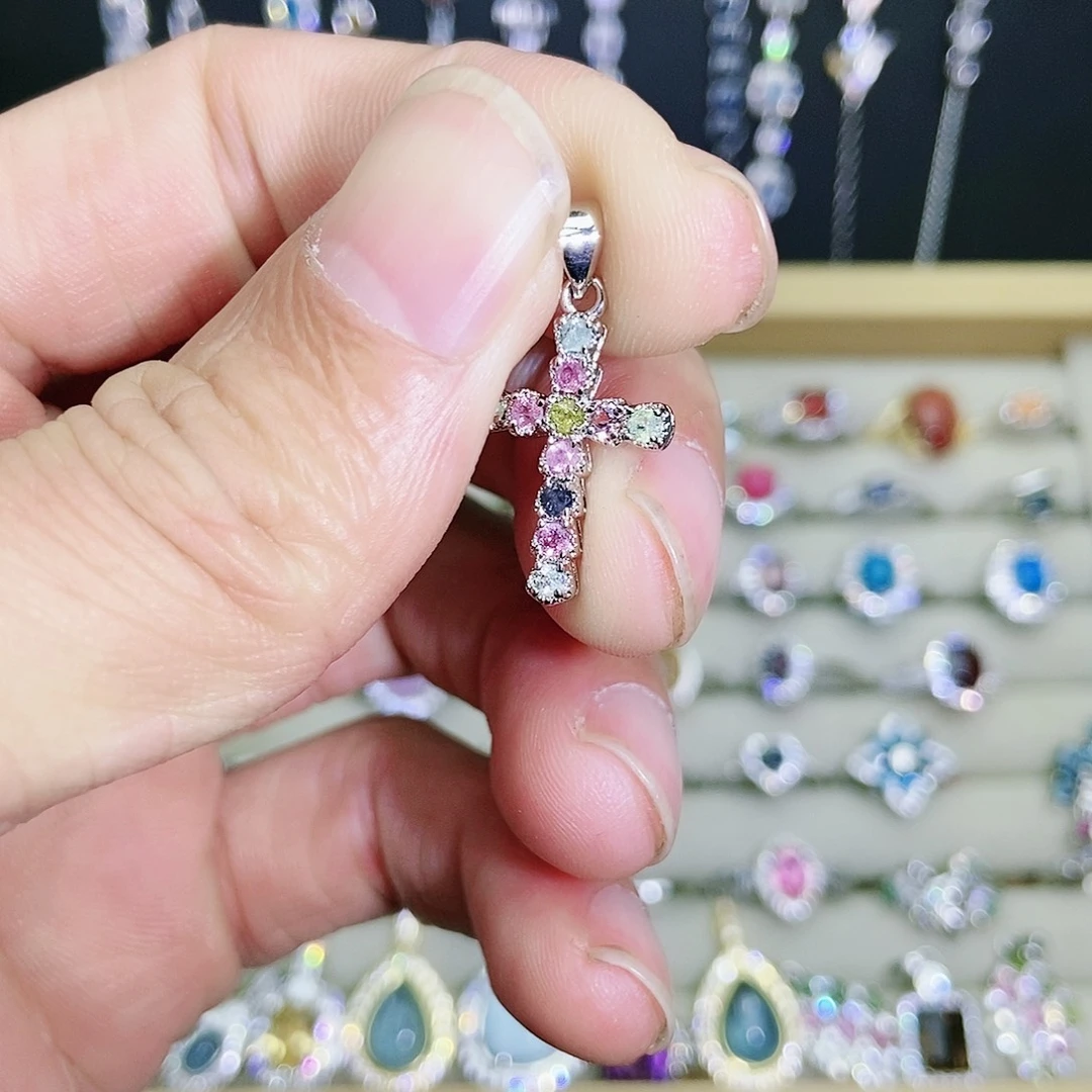 【闪购商品】吊坠(不含链)未镶嵌碧玺