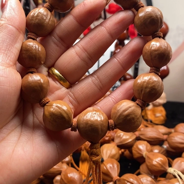 橄榄核手串/手链蜜桃1.9正元