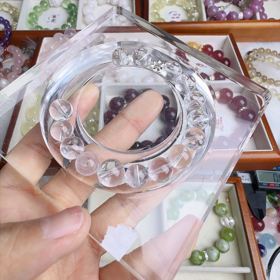 水晶手链未镶嵌白水晶