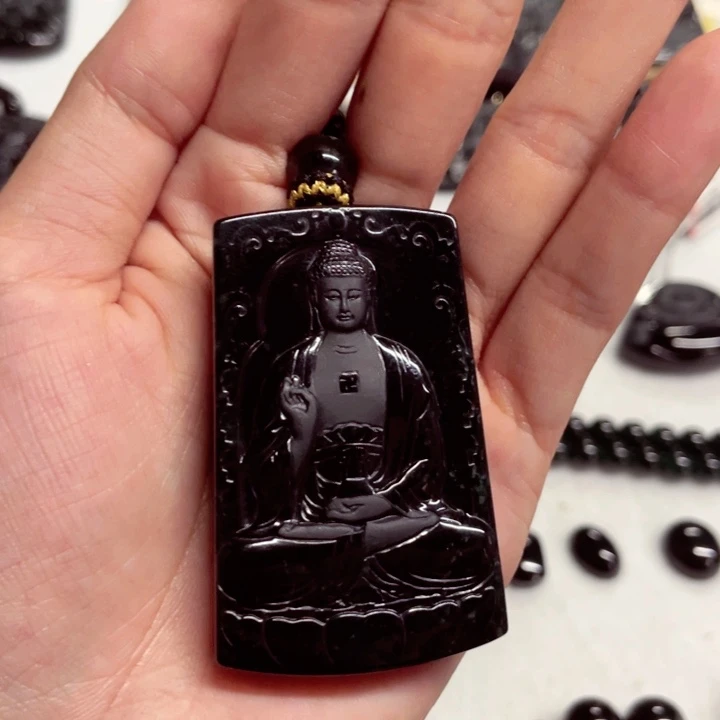 颈饰未镶嵌翡翠佛**福