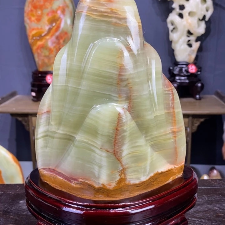 石材精品古青石摆件