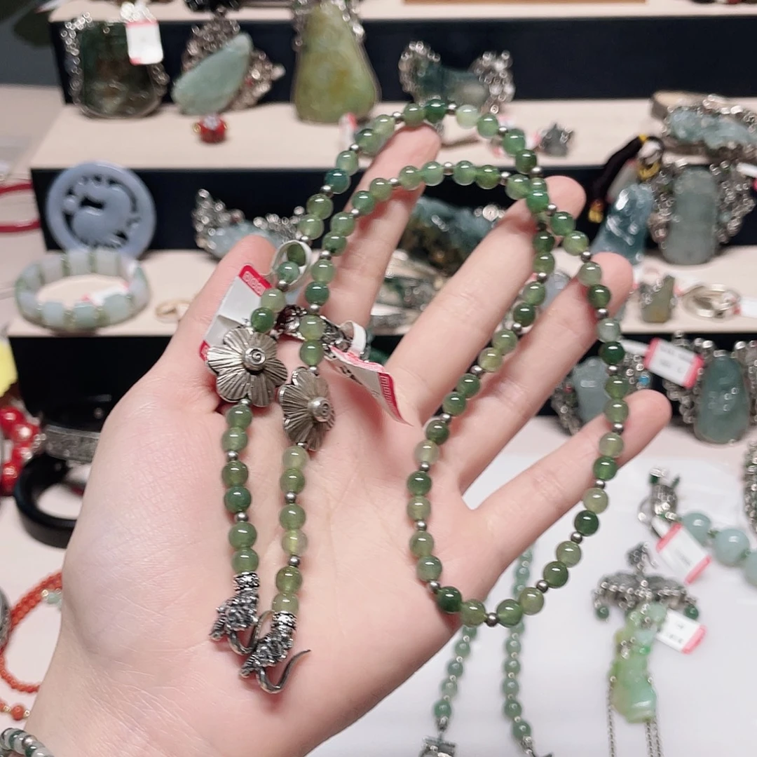 足银纯银复古项链