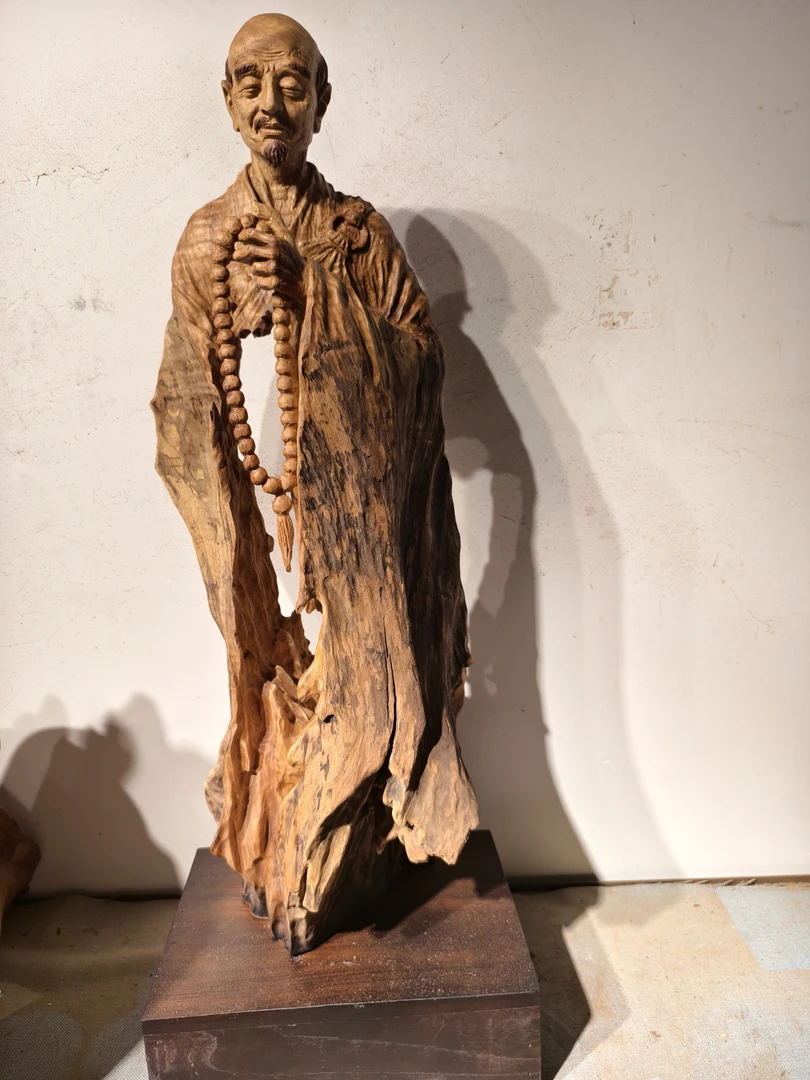 木根雕手工摆件茶室客厅艺术装饰品