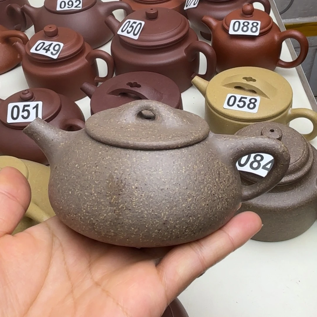 陶***逸茶壶紫砂青降坡景舟130cc