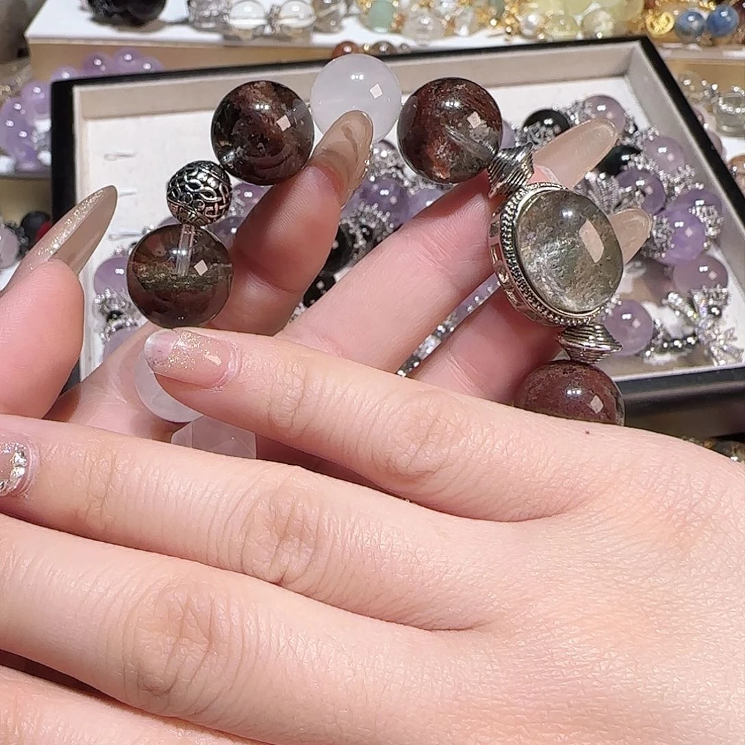 水晶手链未镶嵌手***辰八