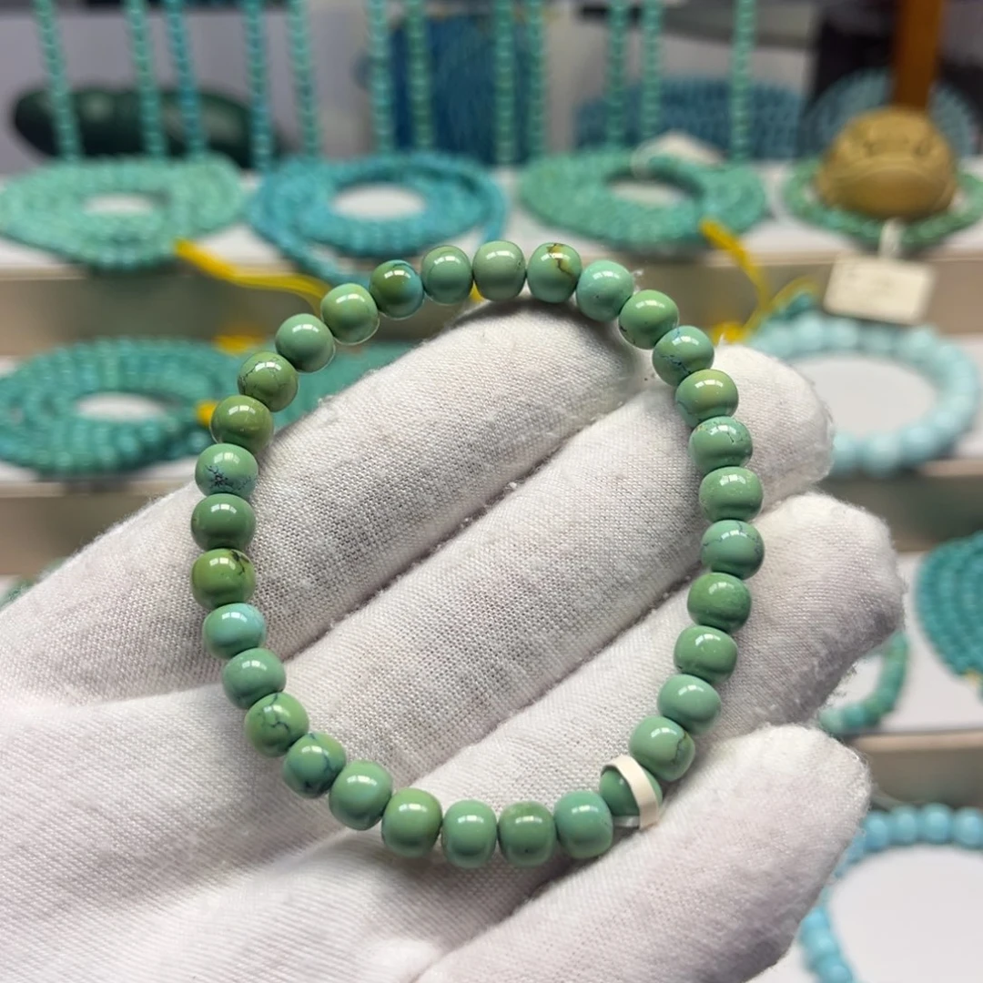 绿松石未镶嵌手链