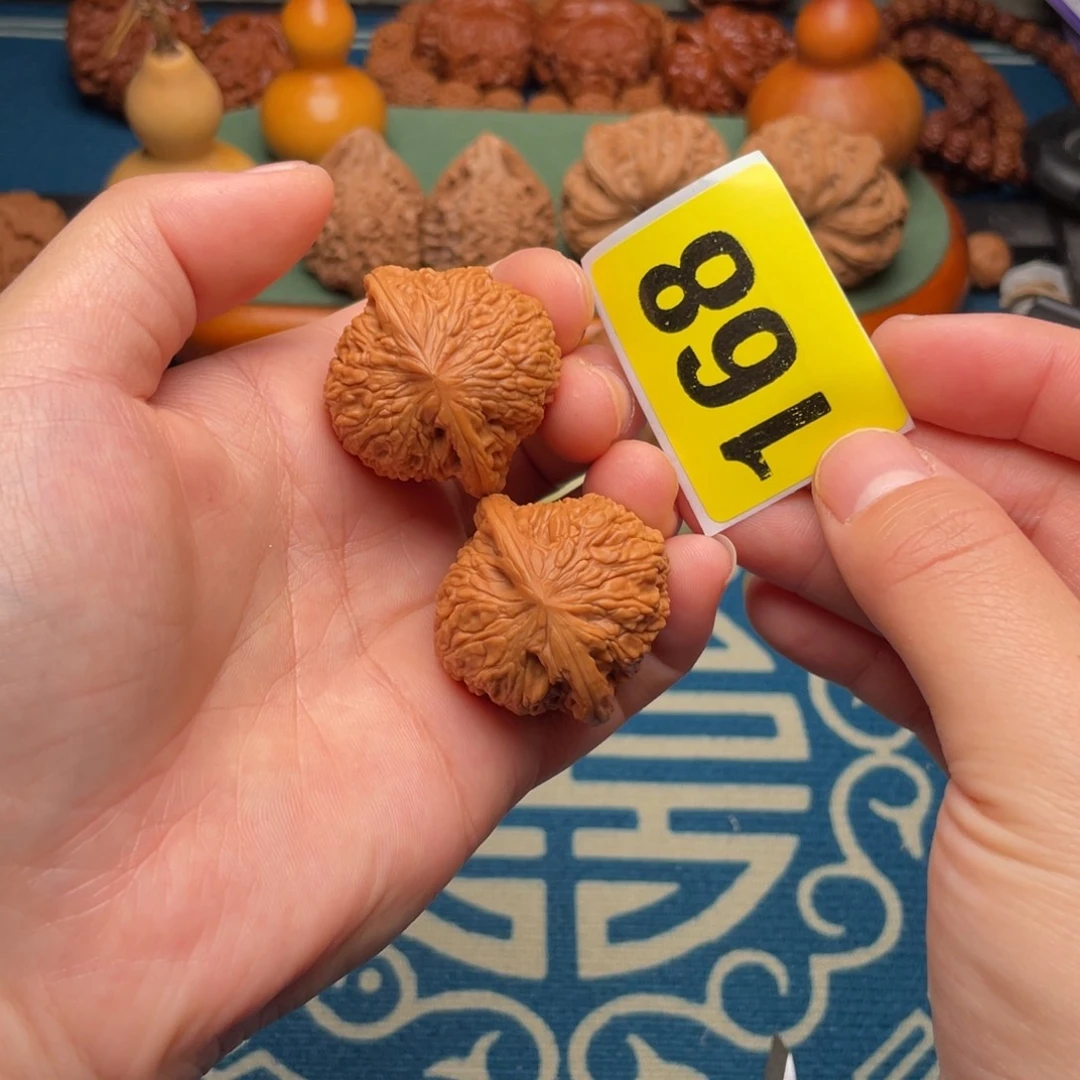 文玩核桃把件34泥鳅背168号