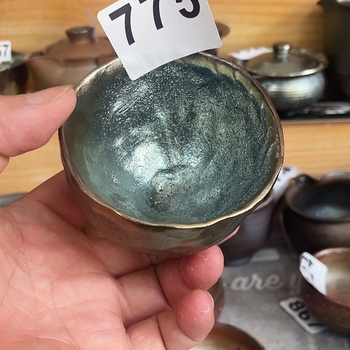 茶杯紫泥柴烧纯手工775