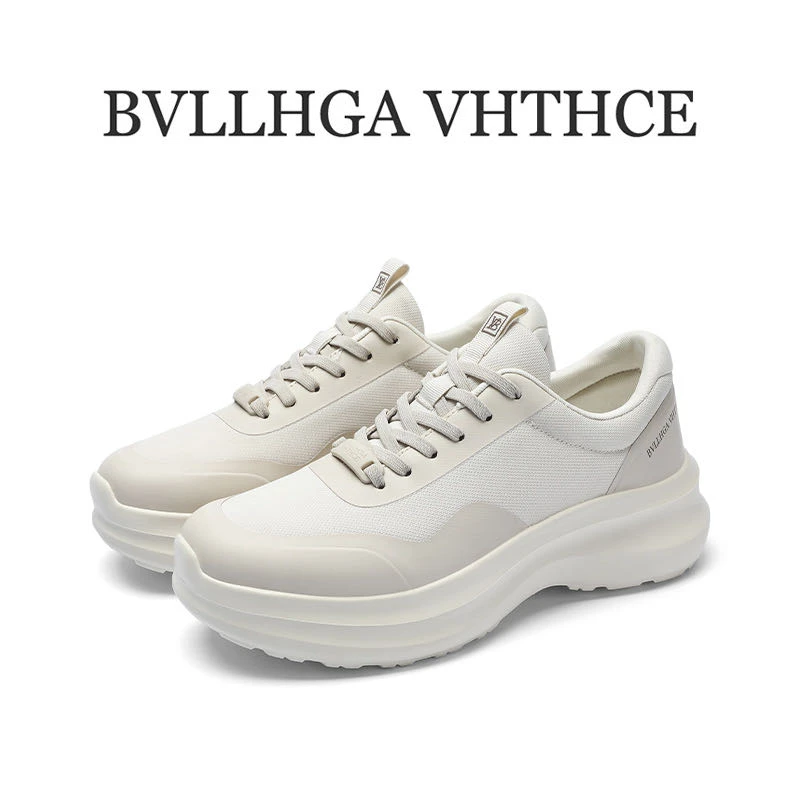 BVLLHGA VHTHCE(私人订制高版)夏季轻奢百搭透气男士真皮休闲板鞋