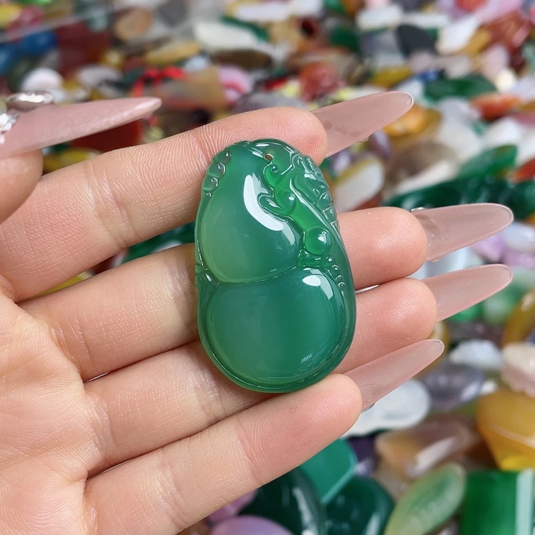 玛瑙/玉髓颈饰合金?****?