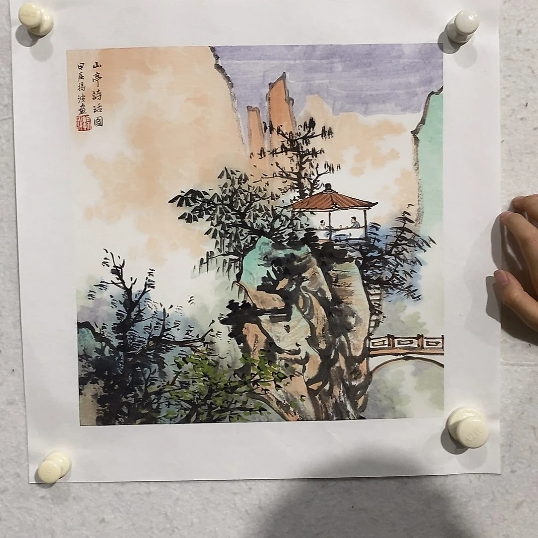 国画周扬波作品国画精品