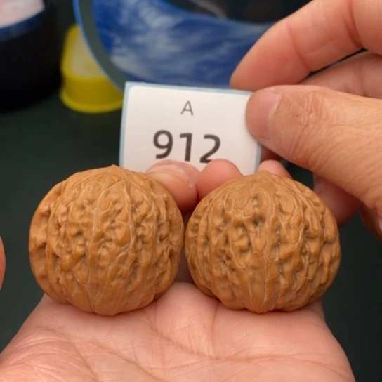 文玩核桃把件36.5铁锤全品912