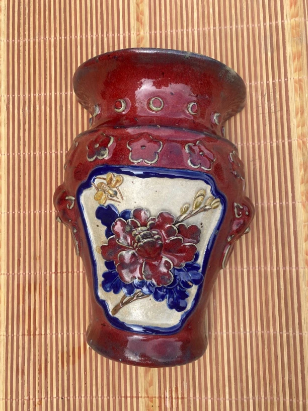 贴花收腰工艺陶瓷挂壁