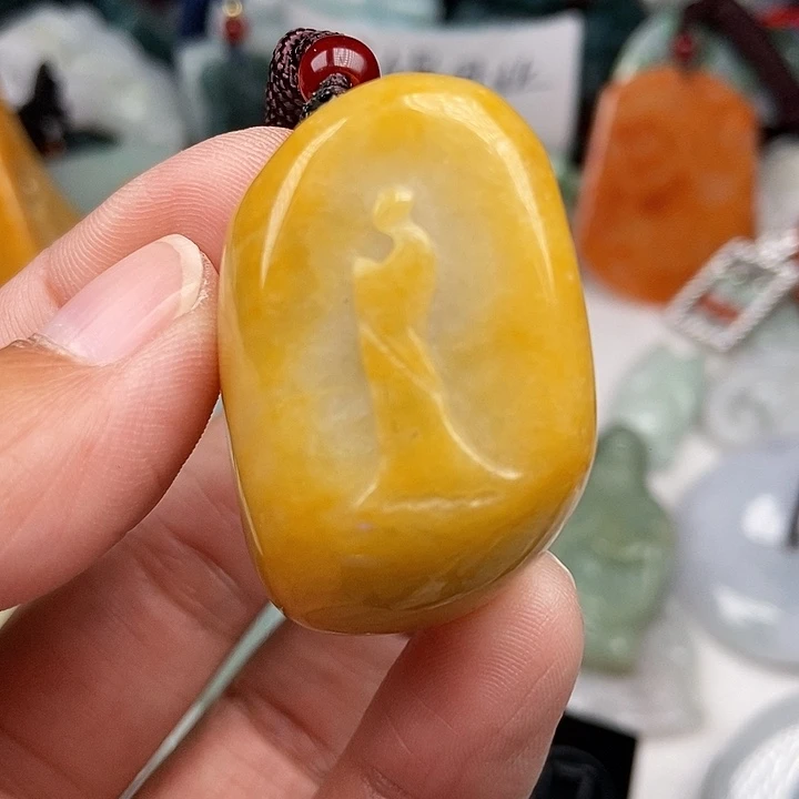 未镶嵌挂件翡翠翡翠