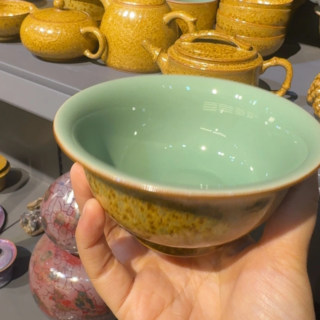 瓷片钧瓷单杯钧瓷单杯钧瓷