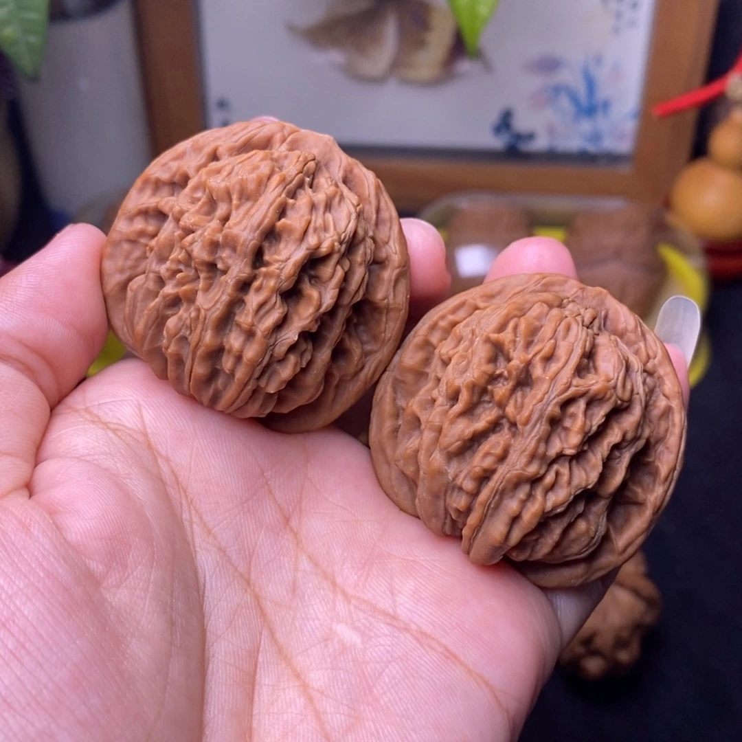 把件文玩核桃44四座楼