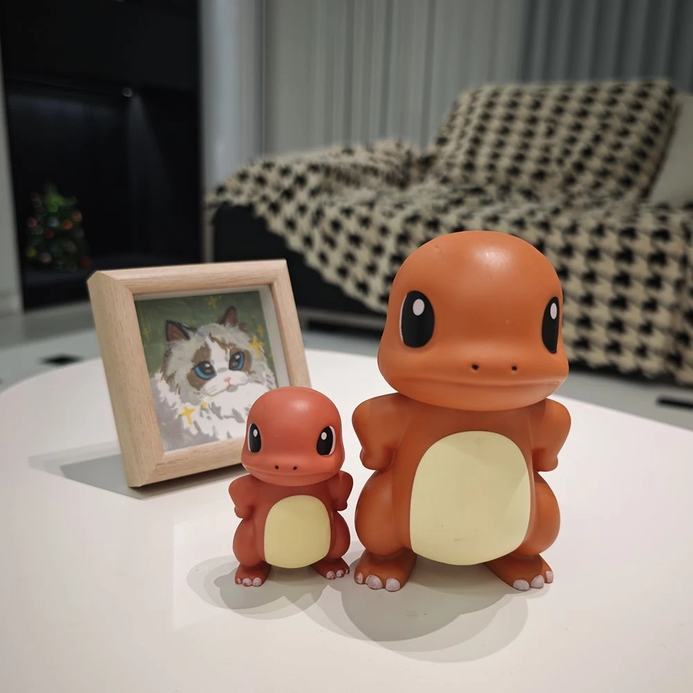 网红傲娇小火龙杰尼龟车载创意摆件后备箱车尾挂件