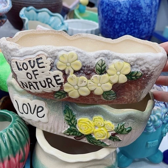 多肉绿植陶瓷花盆