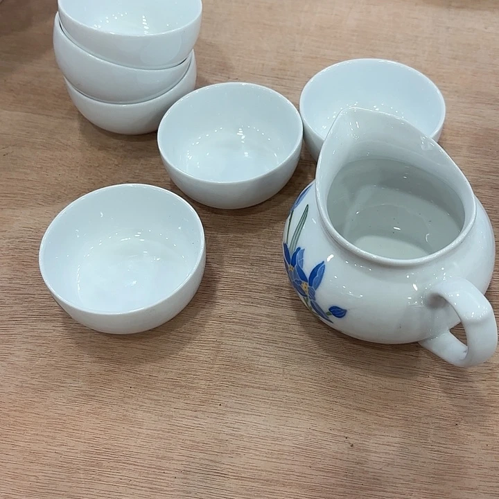 名****计公道杯六个小杯微瑕