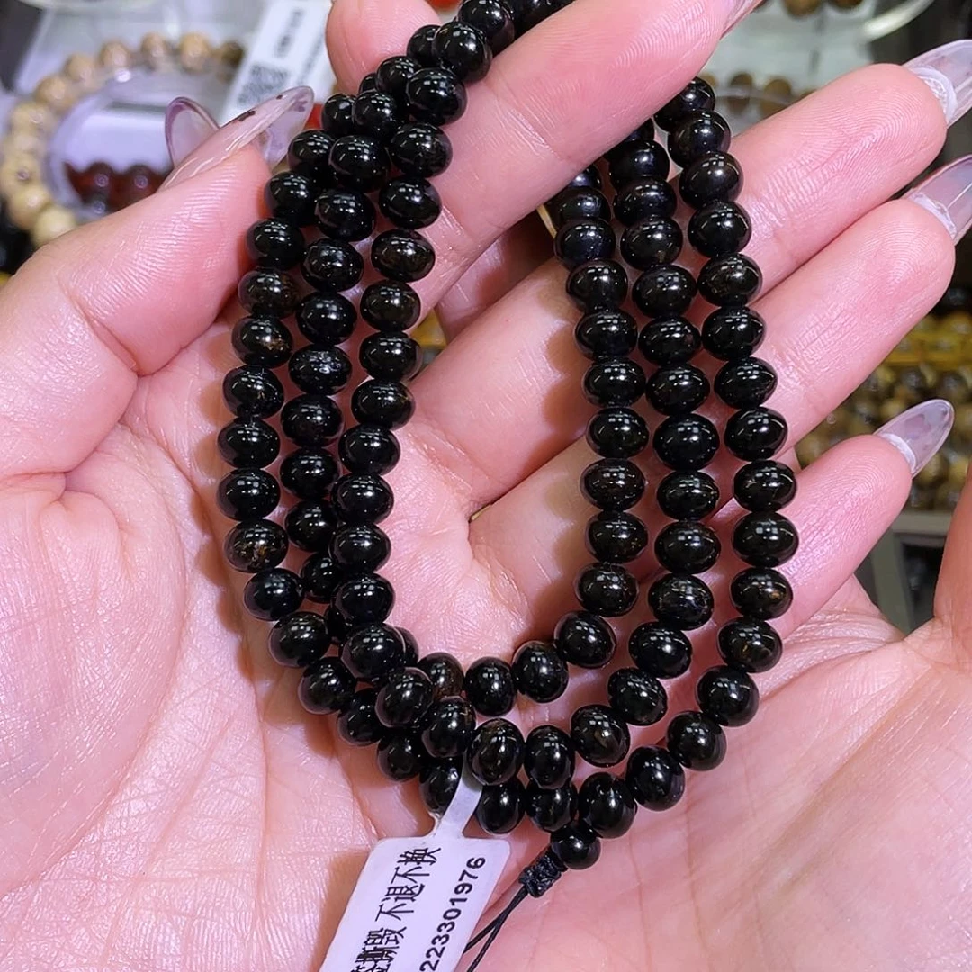 文***雨琥珀未镶嵌手链抚顺琥珀7