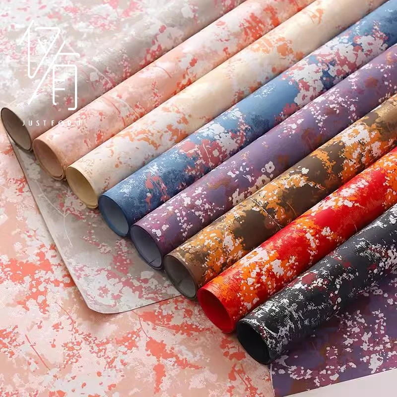 【仅有】帕拉梅系列新中式艺术纸 5张 鲜花花束包装纸