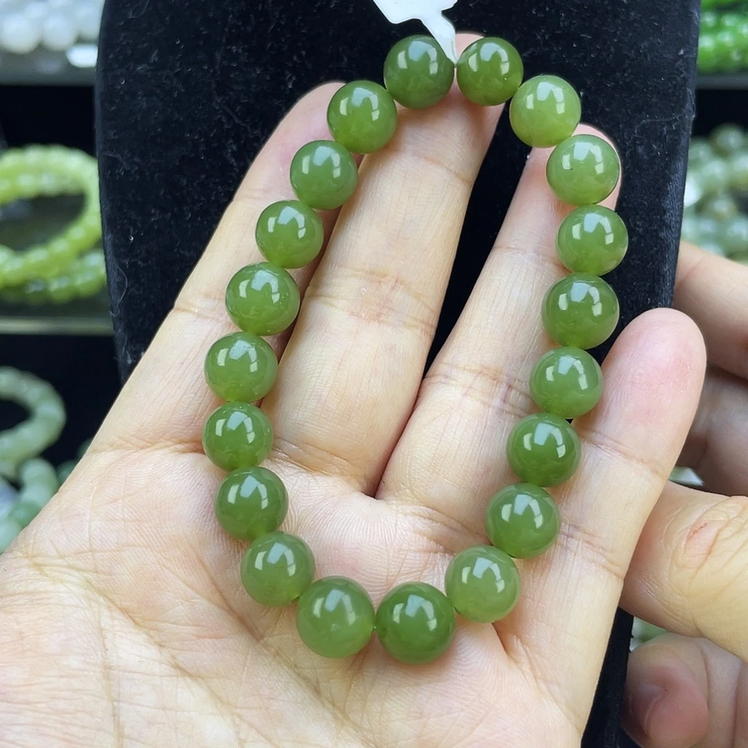 和田玉未镶嵌手链4