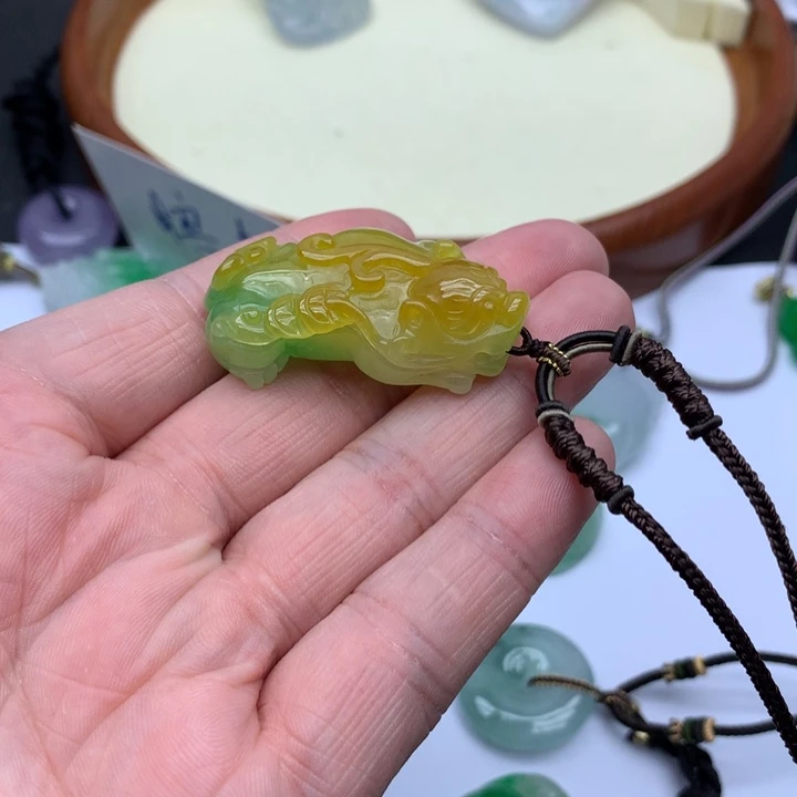青***心一物一图，吊坠挂件