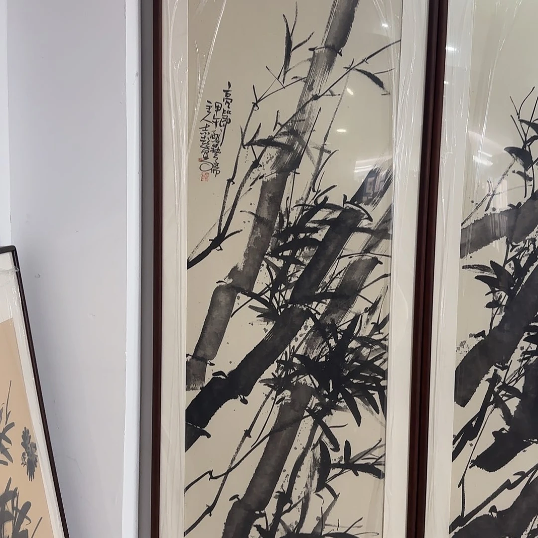 开***.国画郑志超精品带框