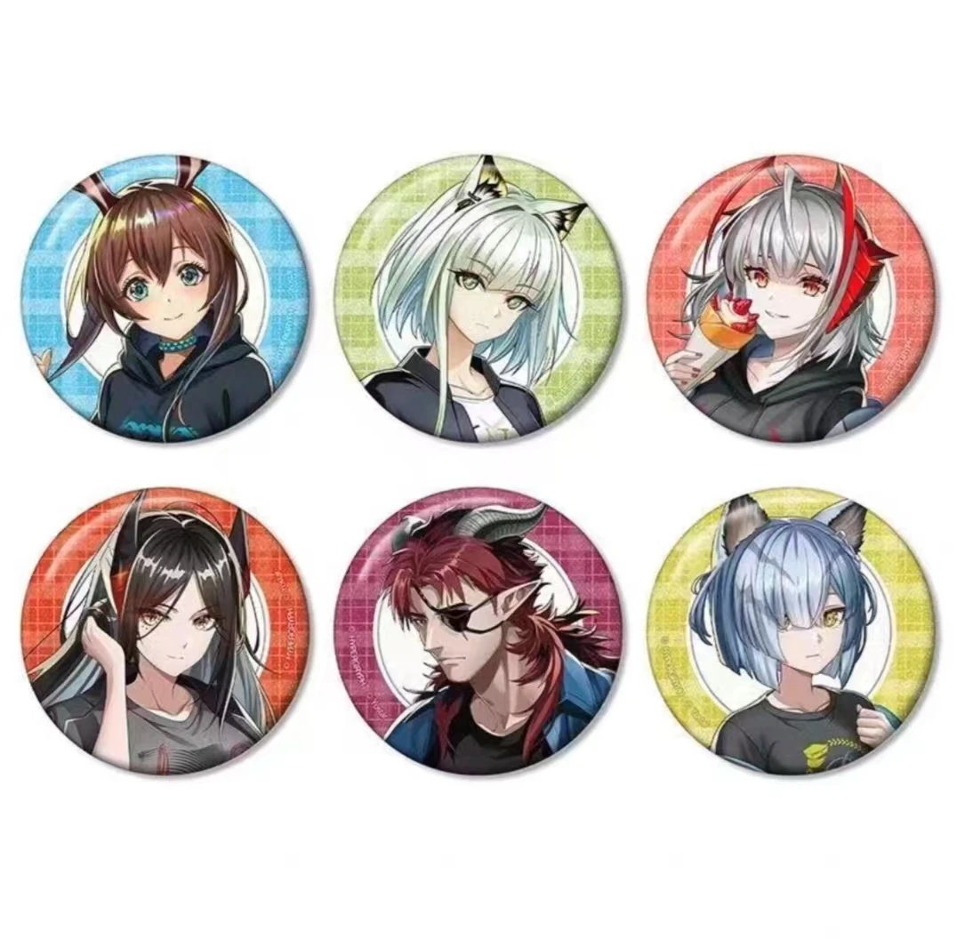 【日谷】AMNIBUS  明日方舟 新绘角色闪吧唧徽章 购物ver.A 周边