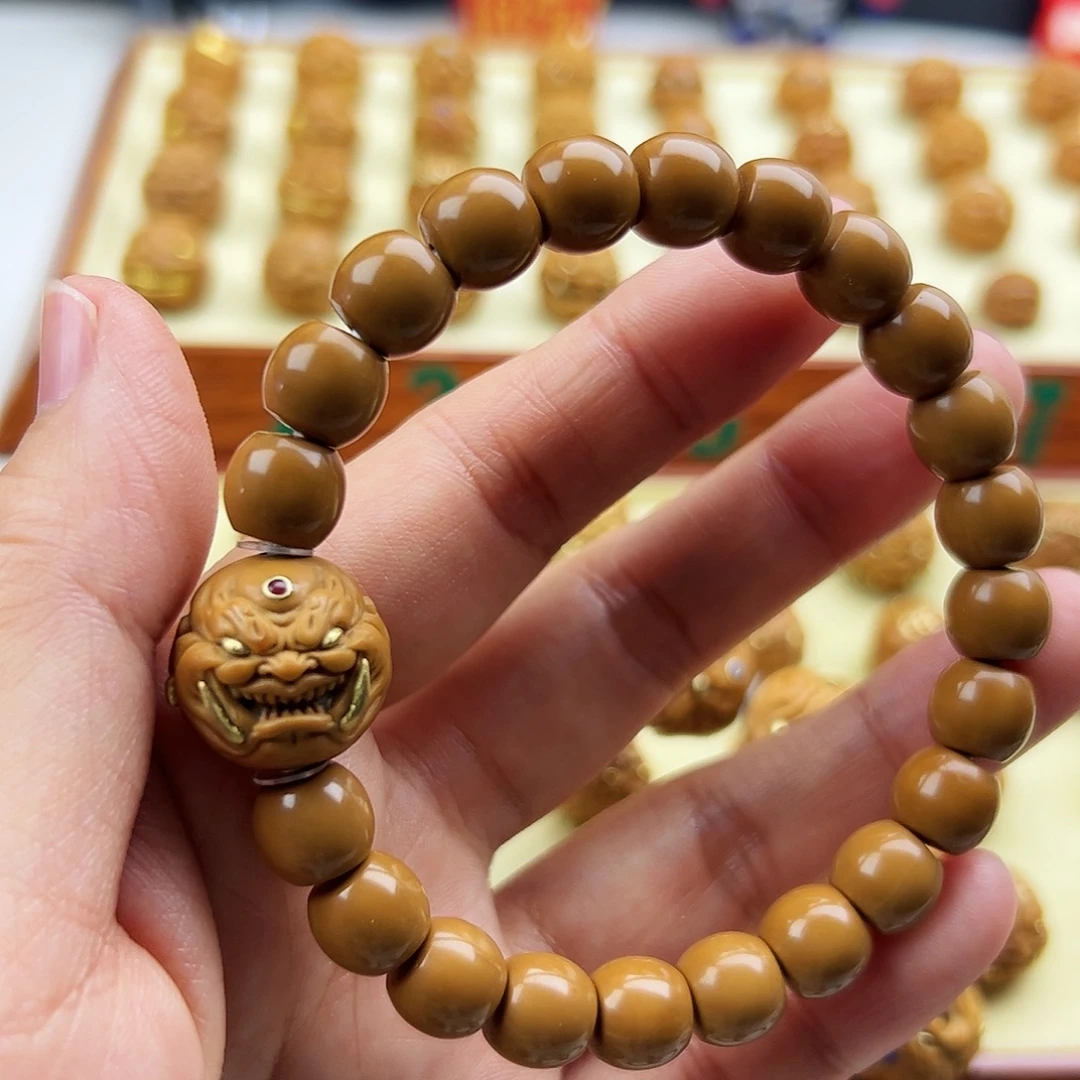 手串猴头核桃直切➕獠牙