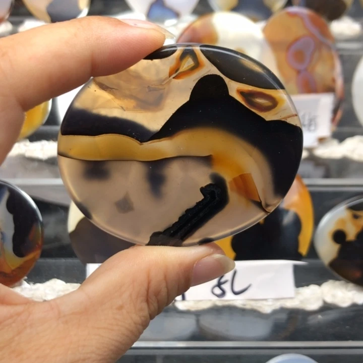 合金玛瑙/玉髓珠宝奇石60有瑕