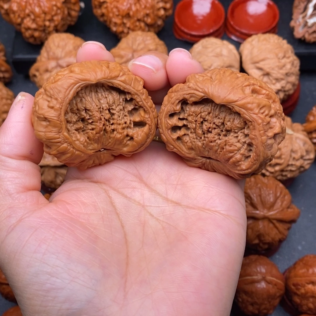 文玩核桃把件蛇头