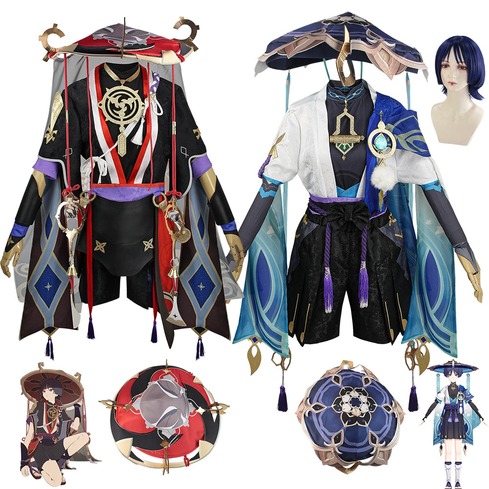 原神散兵cos服国崩流浪者cosplay动漫二次元动漫服装散兵cos服饰
