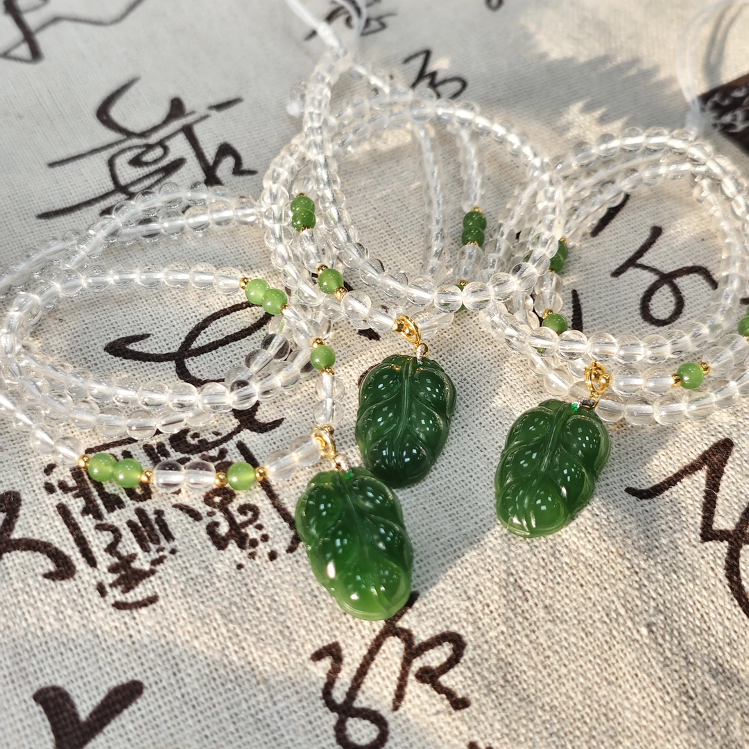 【书记甄选】天然原创和田玉项链 多样性发一件 SS4721