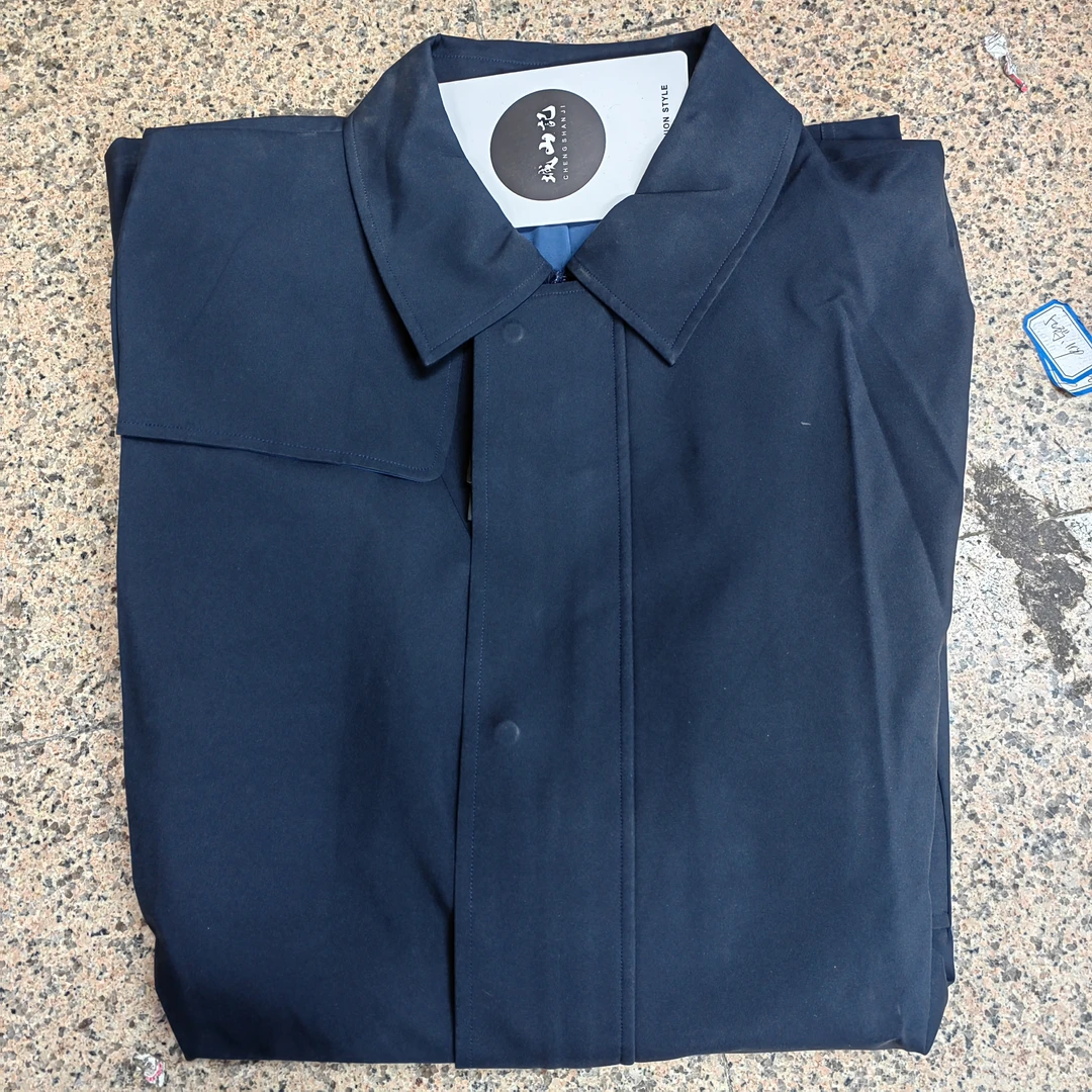 711720101高端商务翻领夹克外套男装