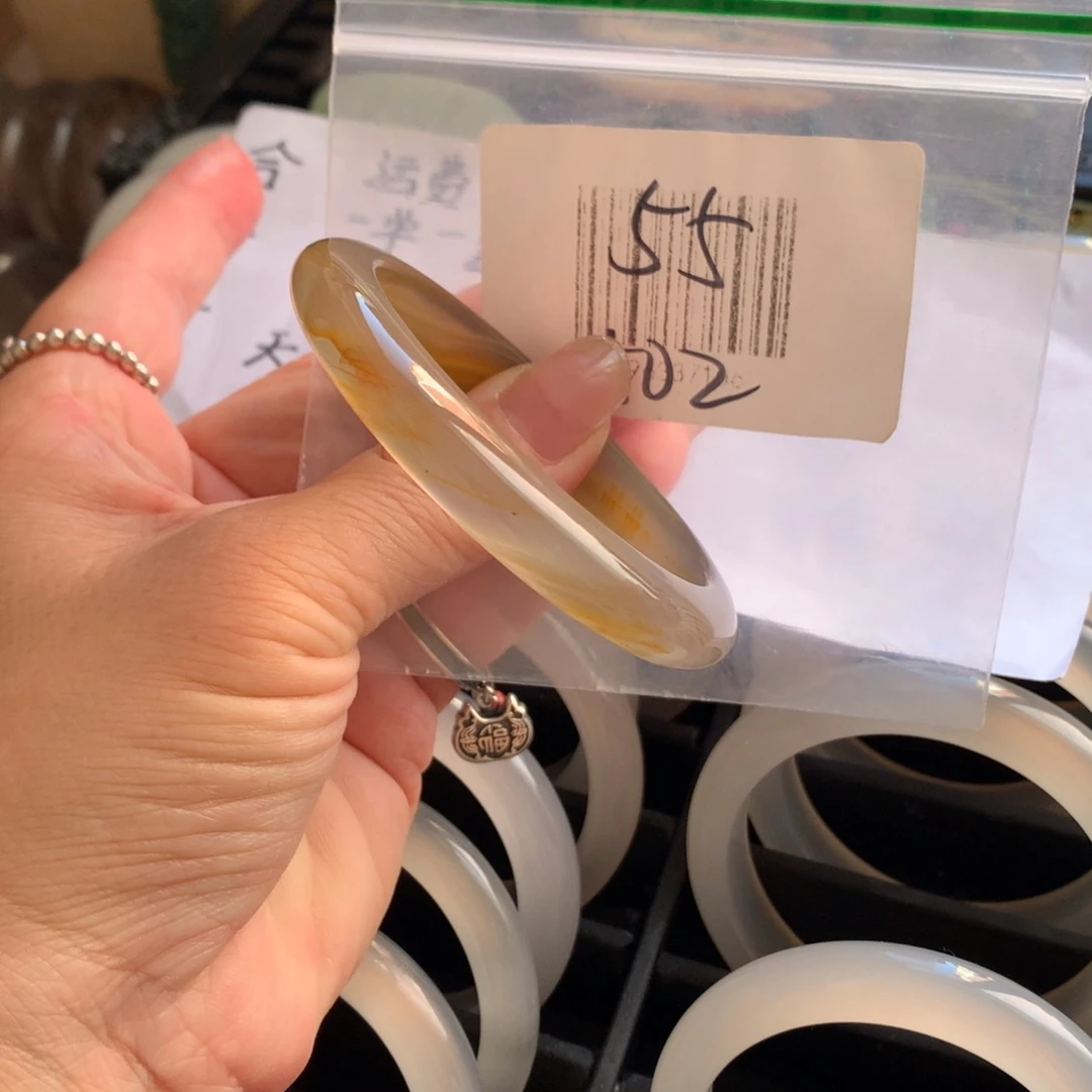 手镯玛瑙/玉髓未镶嵌55