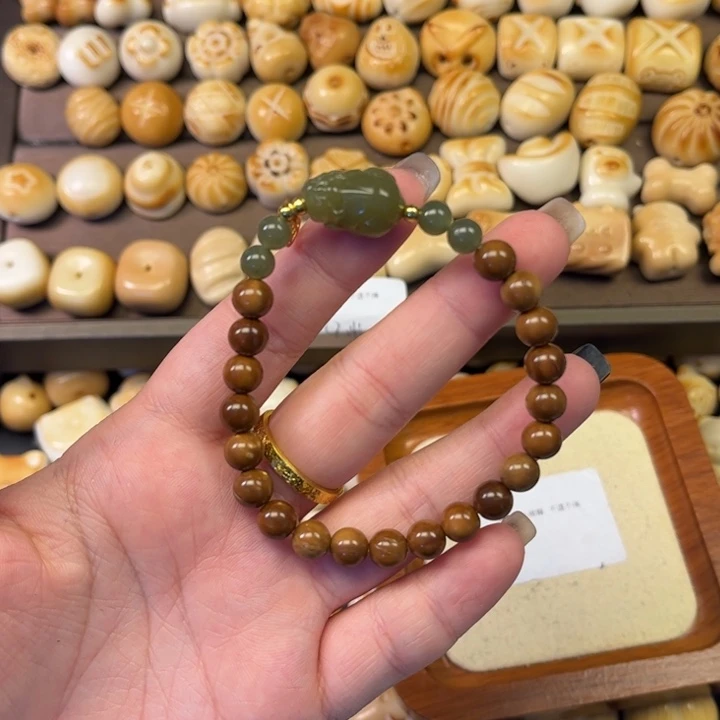 卡七+库克手串和田玉