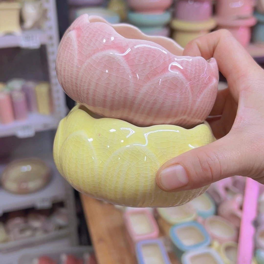 陶瓷花盆当场凑满12包邮