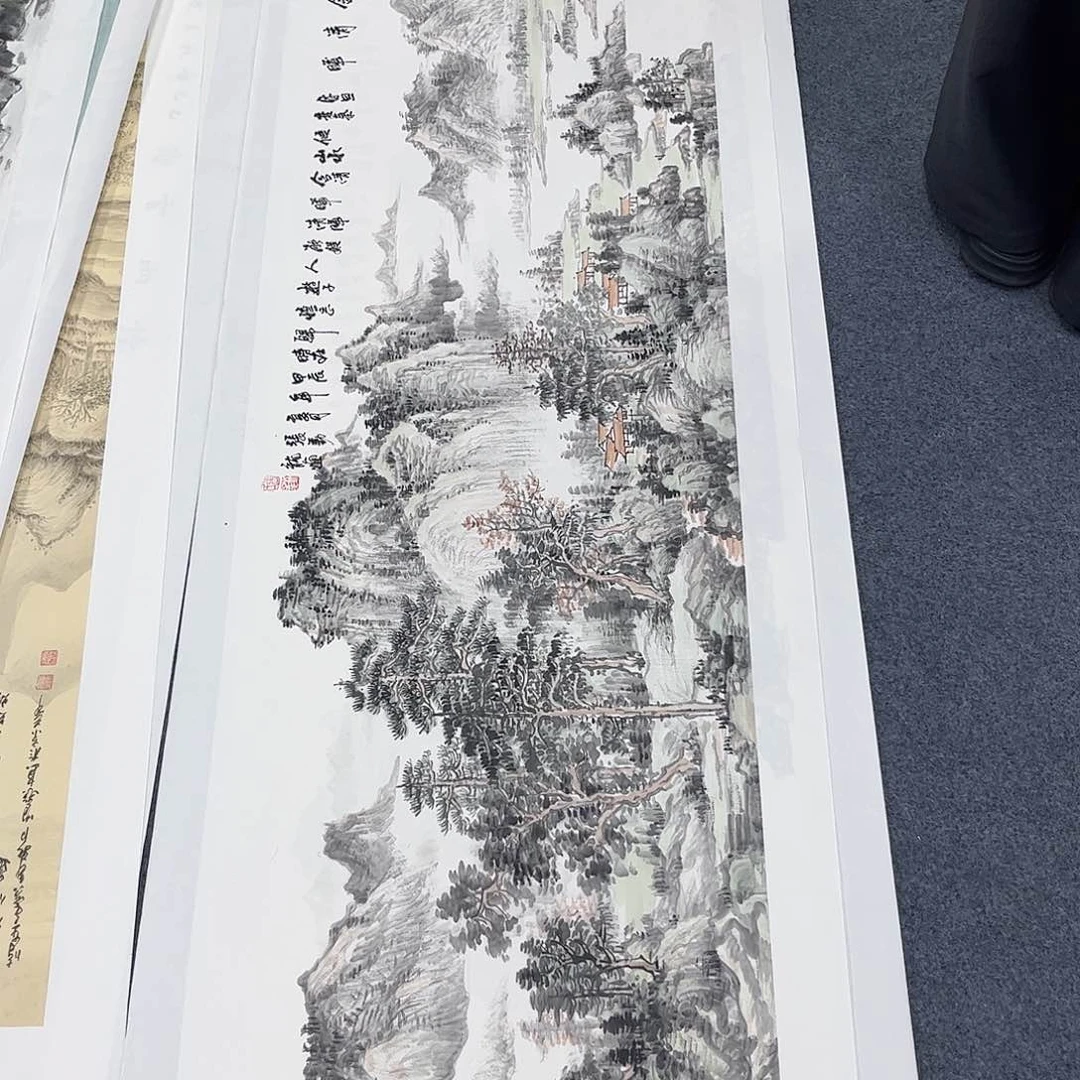 国画宣纸国画纯手绘作品