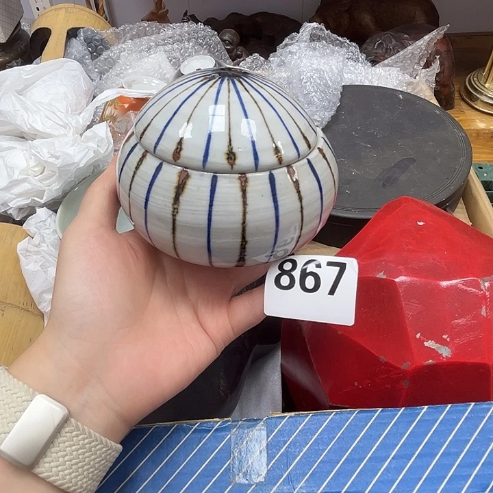 瓷片呀工艺品摆件瓷器摆件正能量