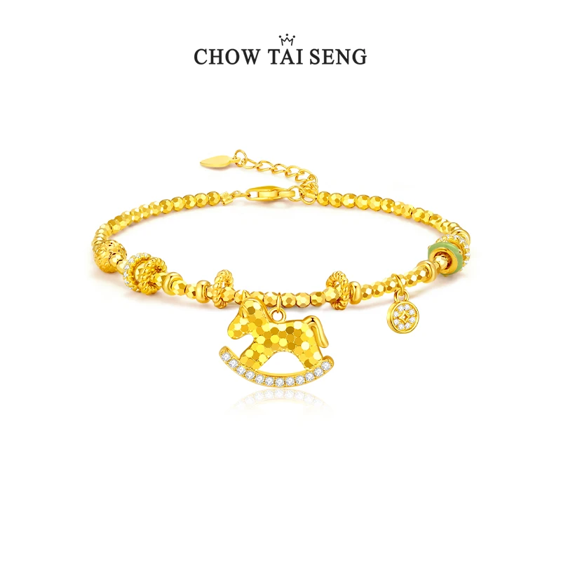 Chow Tai Seng/周大生 925银手链 马上有钱手链 S0WA00480CH