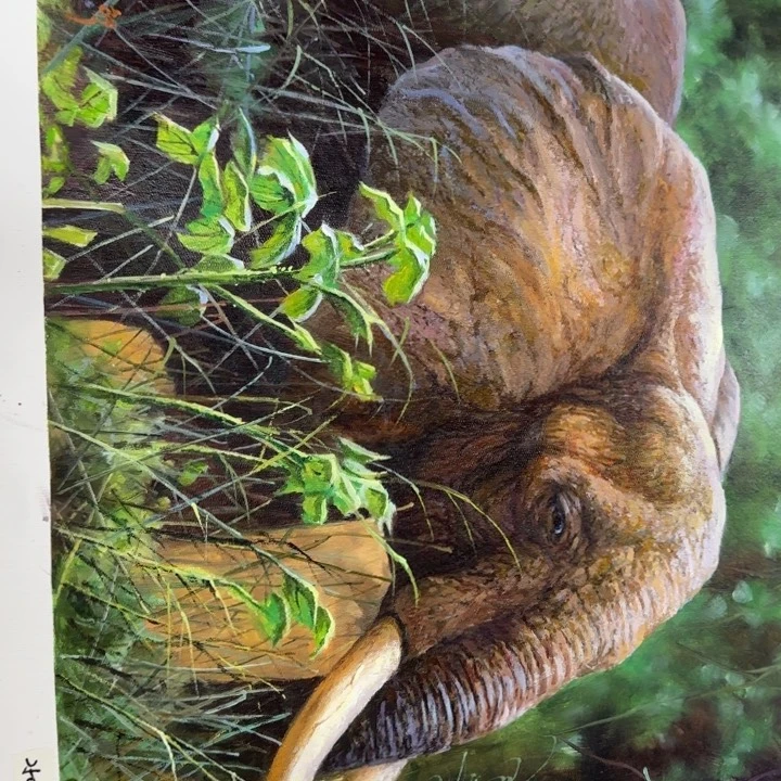 油画你在我心中最美好