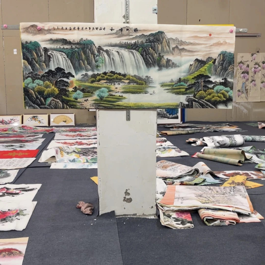 国画处理作品看好再拍哦