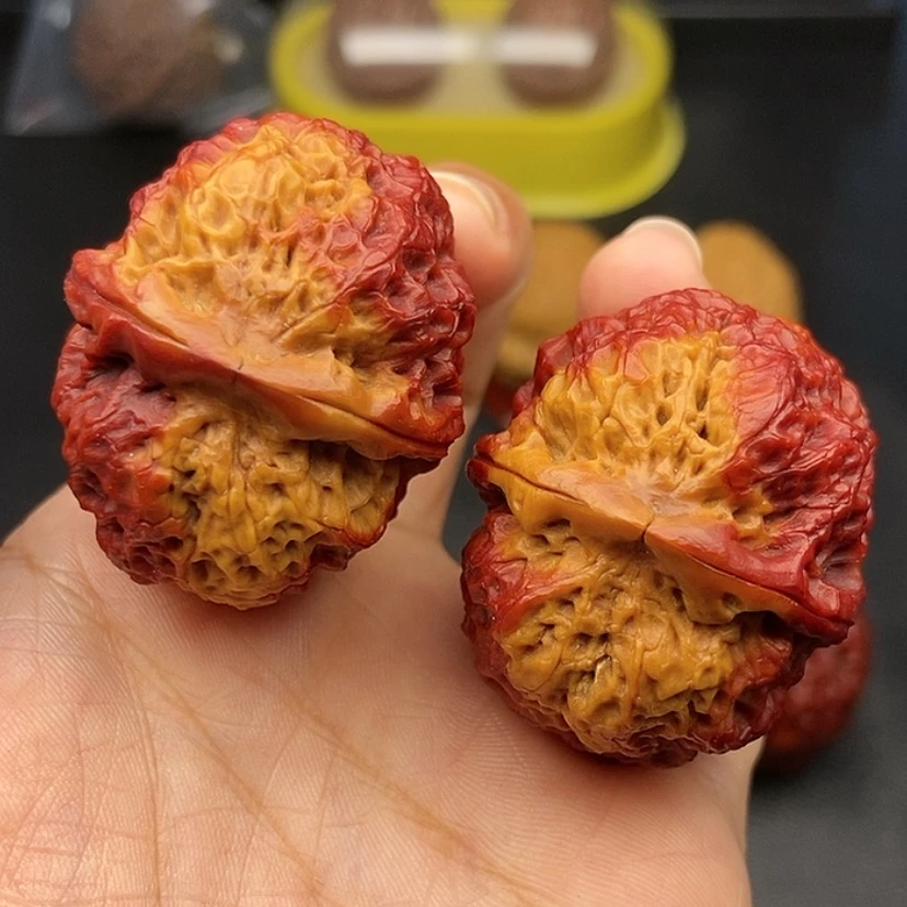 【闪购商品】把件文玩核桃41尺铁绣球