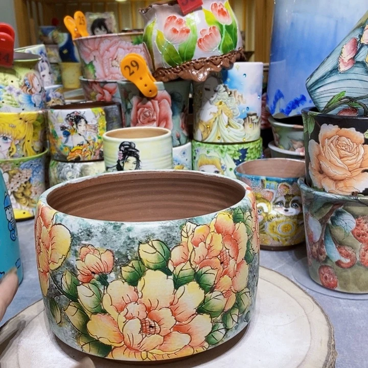 景德镇艺术手绘作品