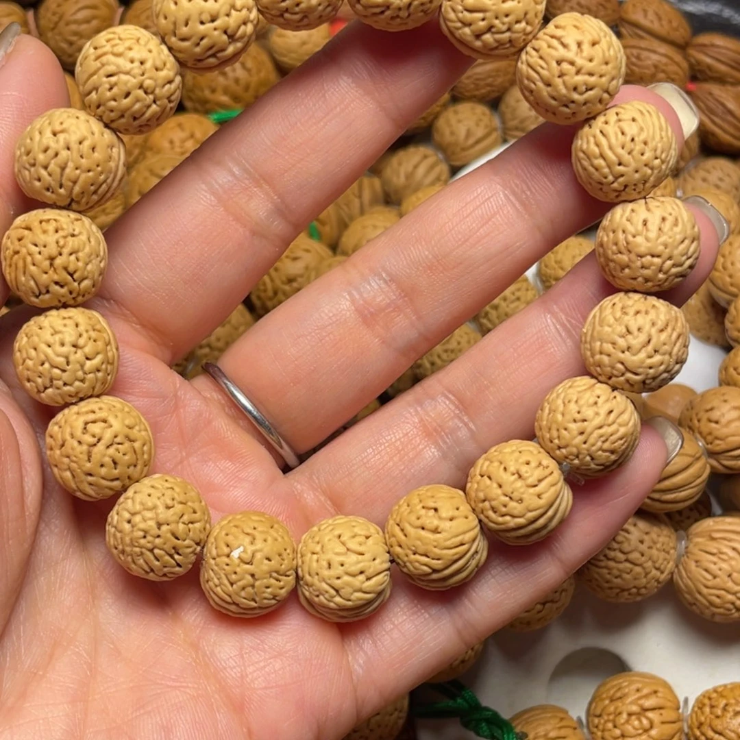 若***語桃木桃核手串14+金刚