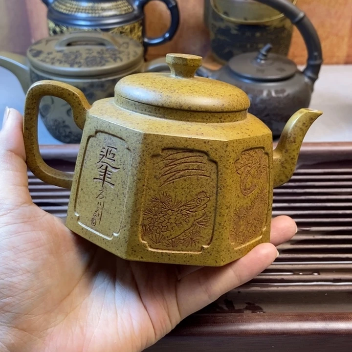 茶壶紫砂紫砂全手工