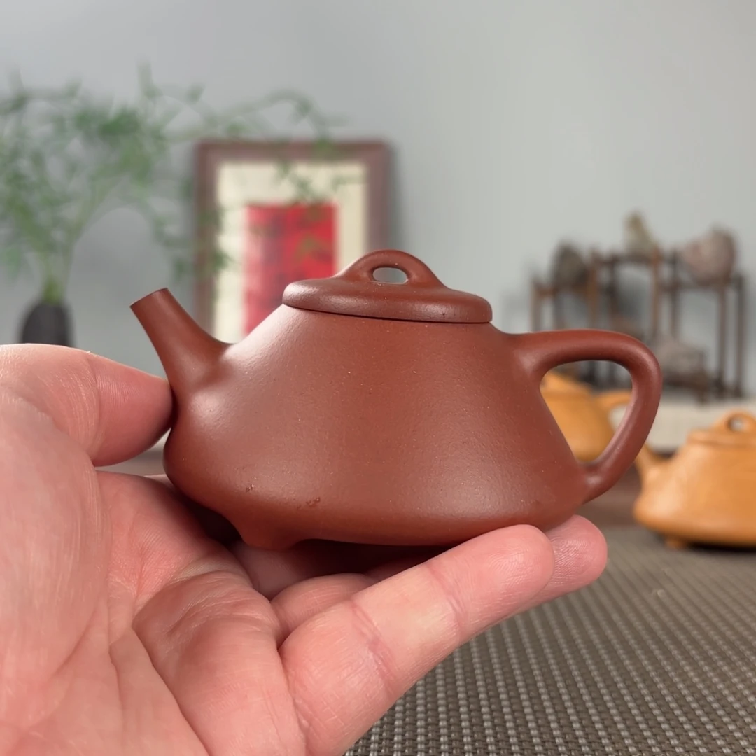 茶壶紫砂微瑕黄龙山原矿紫砂壶